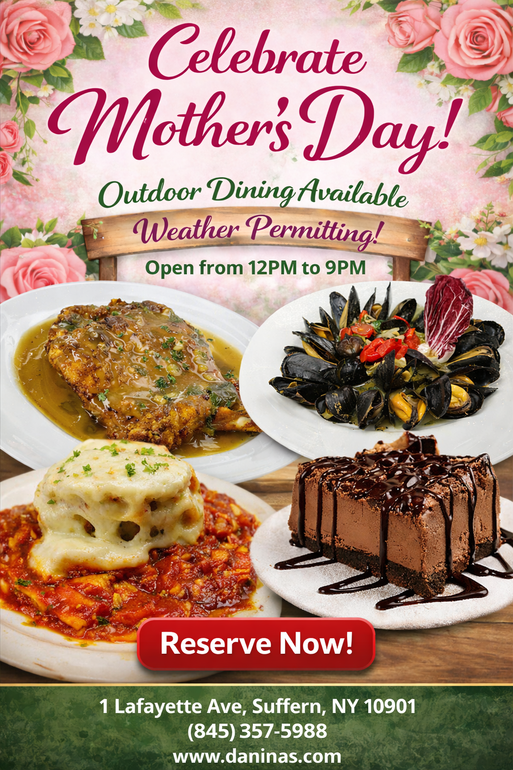 Mother's Day at Da Nina